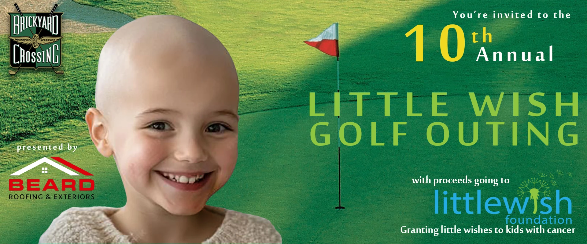 Little Wish Golf Outing 2024 Banner